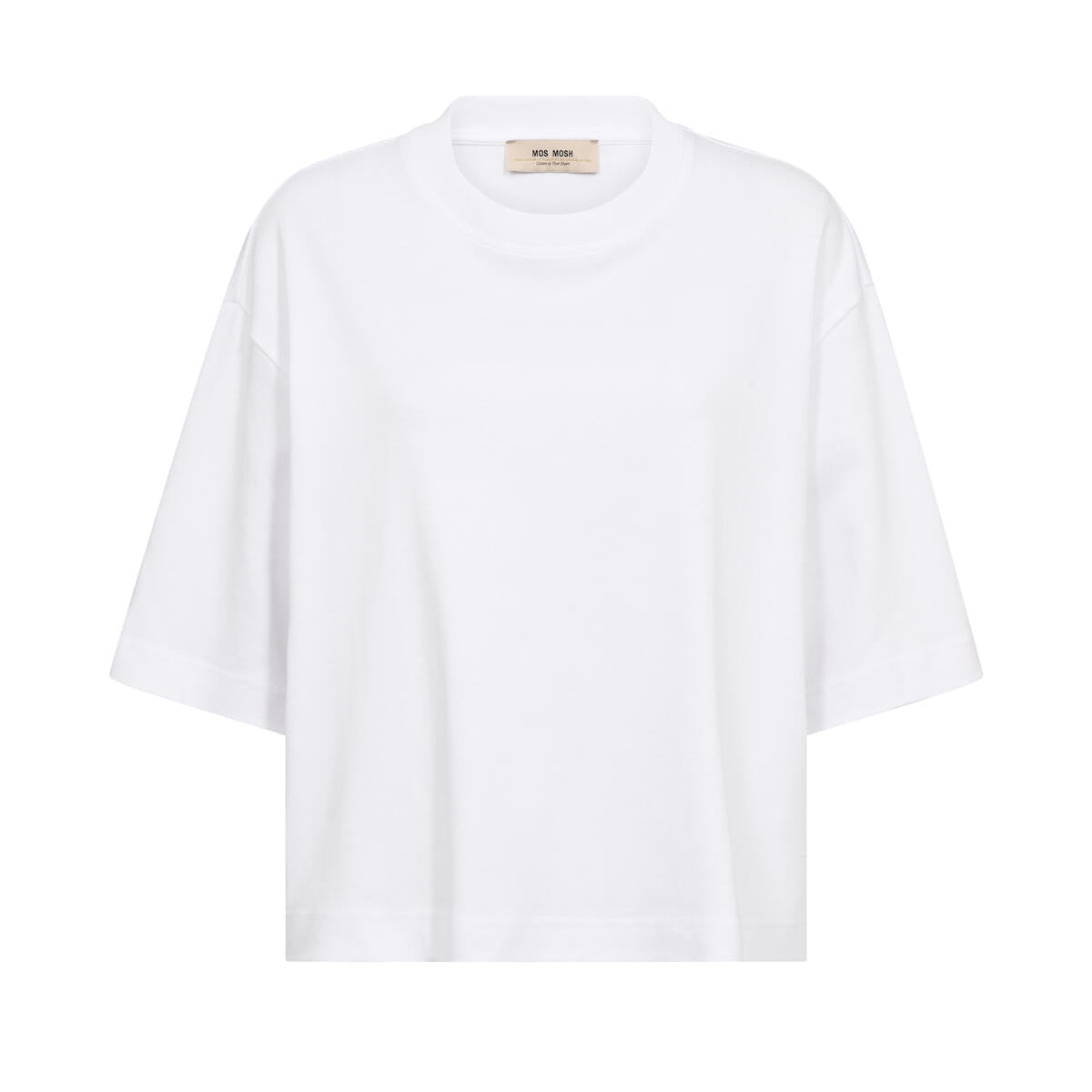 Natalie Boxy kortærmet t-shirt - hvid